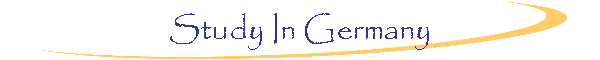 Study In Germany